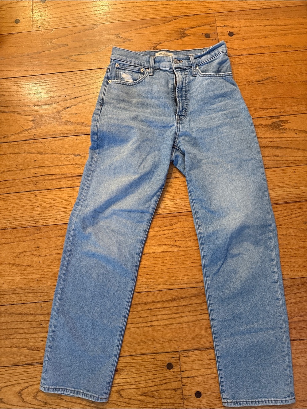 Madewell Light Blue Straight The perfect vintage